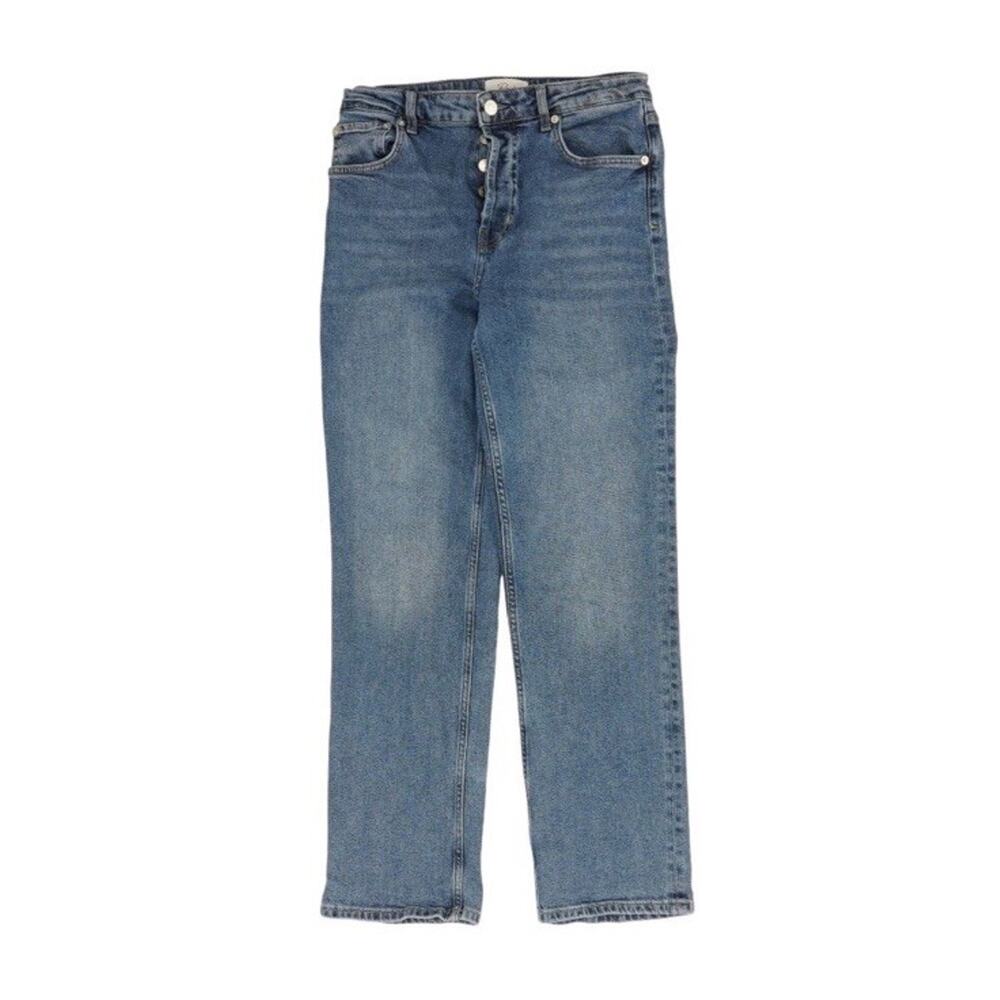 Rails Jeans Women Sz 28 X 30 Blue Button Fly The Topanga High-Rise Straight